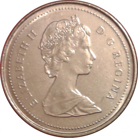 Reine Elisabeth II - Canada 10 cents