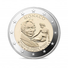 MONACO 2018 - 2 euro commémorative Bosio