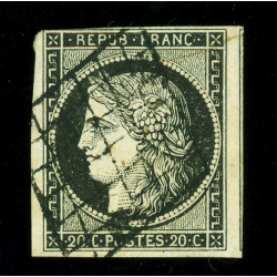 Timbre de France N°3 - 1849 Oblitéré