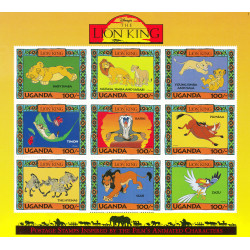 Disney - Le roi lion - 1994 - Ouganda