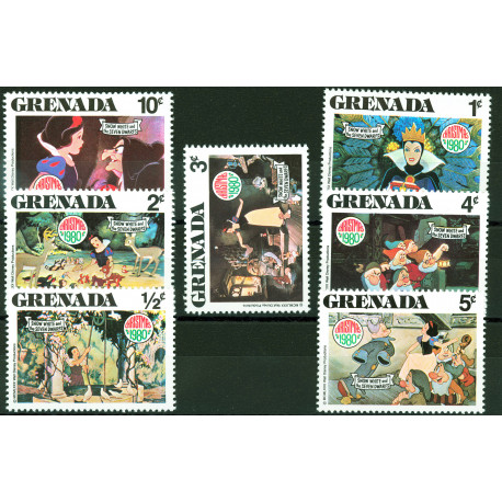 Disney - Blanche neige - 1980 - Grenada
