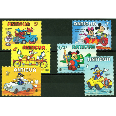 Disney - Année des enfants - 1980 - Antigua