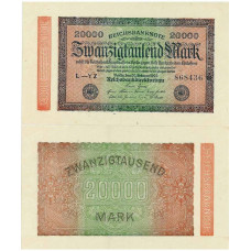 P.85 Allemagne - Billet de 20 000 mark