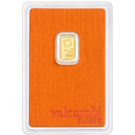 Lingot Or pur 999‰ - 1 gramme