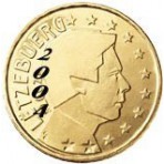 Luxembourg 50 Cents  2004