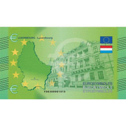 Luxembourg - Billet Thématique euro