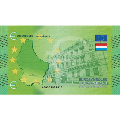 Luxembourg - Billet Thématique euro