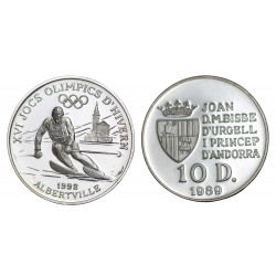 Andorre - Jeux Olympiques 1992 Ski