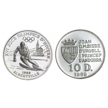 Andorre - Jeux Olympiques 1992 Ski