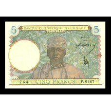 PK21 Afrique Occidentale : 5 Francs