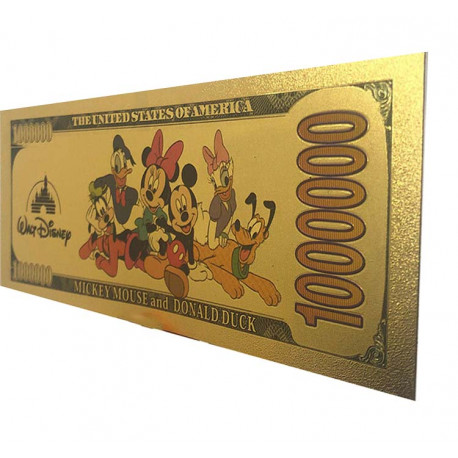 Disney - Minnie billet doré