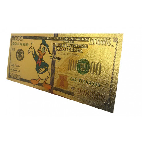 Disney - Donald billet doré