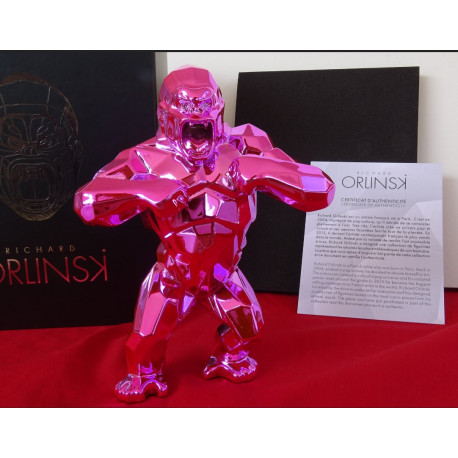Richard Orlinski (1966) - Kong Spirit - Pink Edition