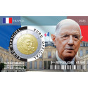 Coincard 5ème République – 2 euros France Mitterrand 