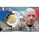 Coincard 5ème République – 2 euros France De Gaulle