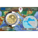 3 Coincards CROATIE 2023 Carte géographique – 2 euros commémoratives