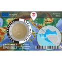 3 Coincards CROATIE 2023 Carte géographique – 2 euros Série Saint-Marin…