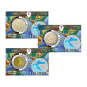 3 Coincards CROATIE 2023 Carte géographique – 2 euros Série Andorre…