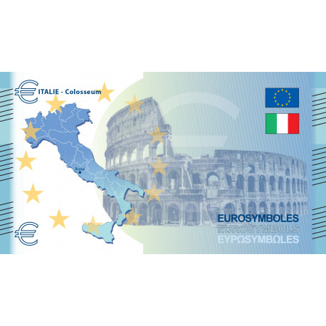 Italie - Billet Thématique euro