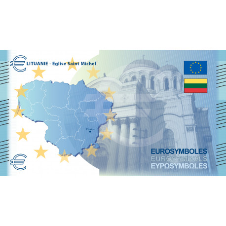 Lituanie - Billet Thématique euro