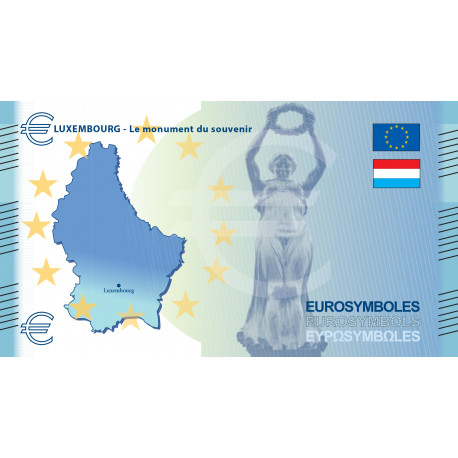 Luxembourg - Billet Thématique euro