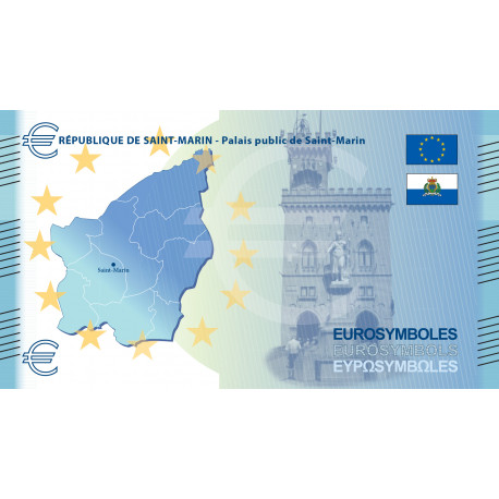 Saint Marin - Billet Thématique euro