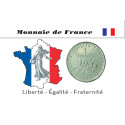 Prévente Coincard Verte France 2023 - 1 Franc Semeuse