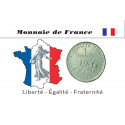 Prévente Coincard Bleue France 2023 - 1 Franc Semeuse