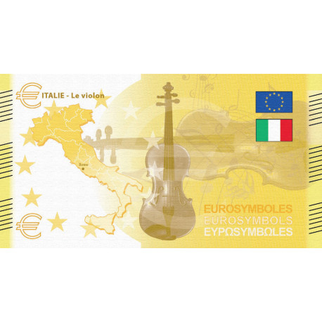 Italie - Billet Thématique euro
