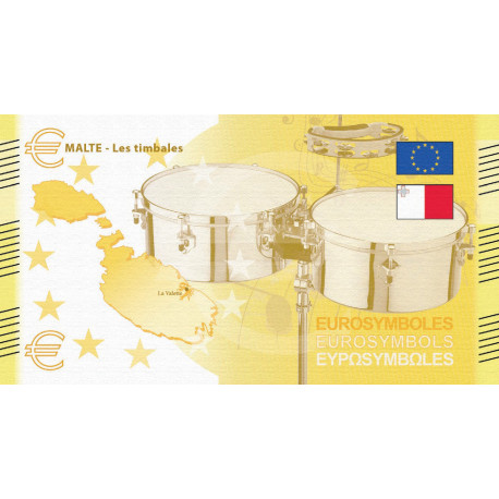 Malte - Billet Thématique euro