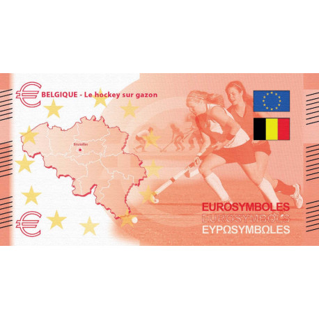 Belgique - Billet Thématique euro - sports
