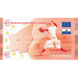 Saint Marin - Billet Thématique euro - sports