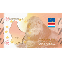 Luxembourg - Billet Thématique euro - animaux