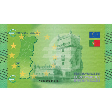 Portugal - Billet Thématique euro - capitales