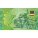 Espagne - Billet Thématique euro - capitales