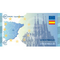 Espagne - Billet Thématique euro - monuments