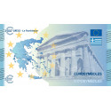 Grèce - Billet Thématique euro - monuments