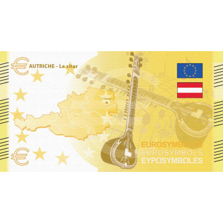 Autriche - Billet Thématique euro - instruments