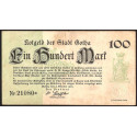 Allemagne - Billet de 100 Mark Notgeld Gotha