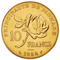 Monaco Grâce Kelly - 10 Francs