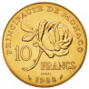 Monaco Grâce Kelly - 10 Francs Monaco Grâce Kelly - 10 Francs