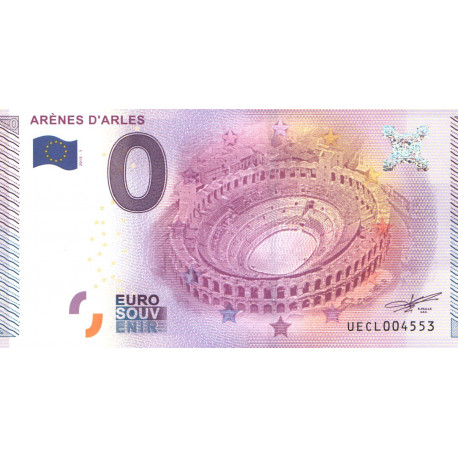 France - Billet Thématique euro - Arènes d'Arles