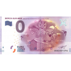 France - Billet Thématique euro - Berck sur mer