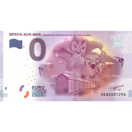 France - Billet Thématique euro - Berck sur mer
