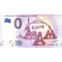 France - Billet Thématique euro - Exposition universelle de Paris