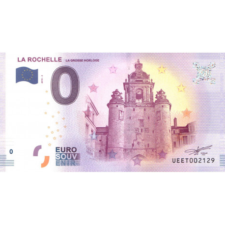 France - Billet Thématique euro - La Rochelle