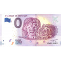 France - Billet Thématique euro - Citadelle de Besançon