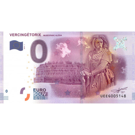 France - Billet Thématique euro - Vercingétorix