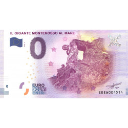 Italie - Billet Thématique euro - Monterosso