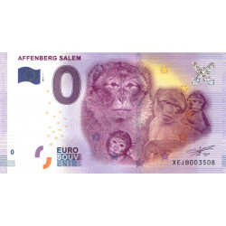 Allemagne - Billet Thématique euro - Affenberg Salem